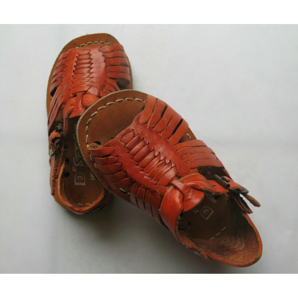 Genuine D'Santy Huaraches‎ childrens toddlers size 2 leather sandals